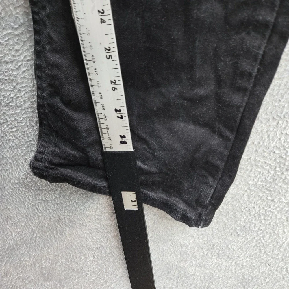 Levi's 514 Men Jeans 34X32 Black Denim Straight Fit‎ Grunge 31